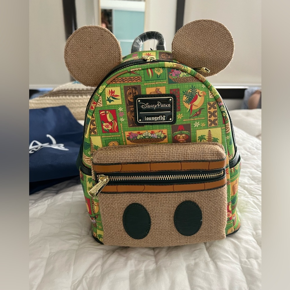BNWT-  Disney Enchanted tiki room backpack